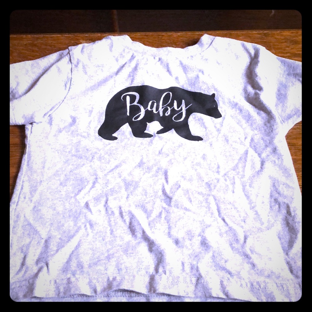 Baby Bear Sporty Grey T-Shirt Rabbit Skins 4 - Picture 2 of 5
